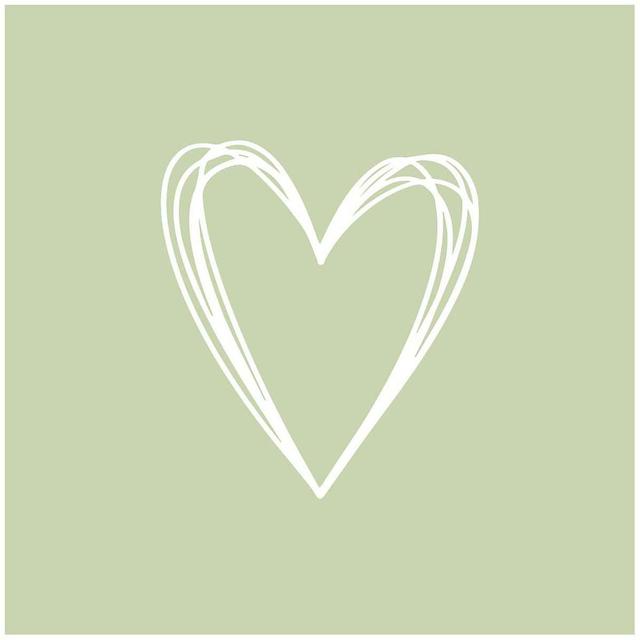 4021766273671 - Paperproducts Design - Serviette en papier Pure Heart Vert