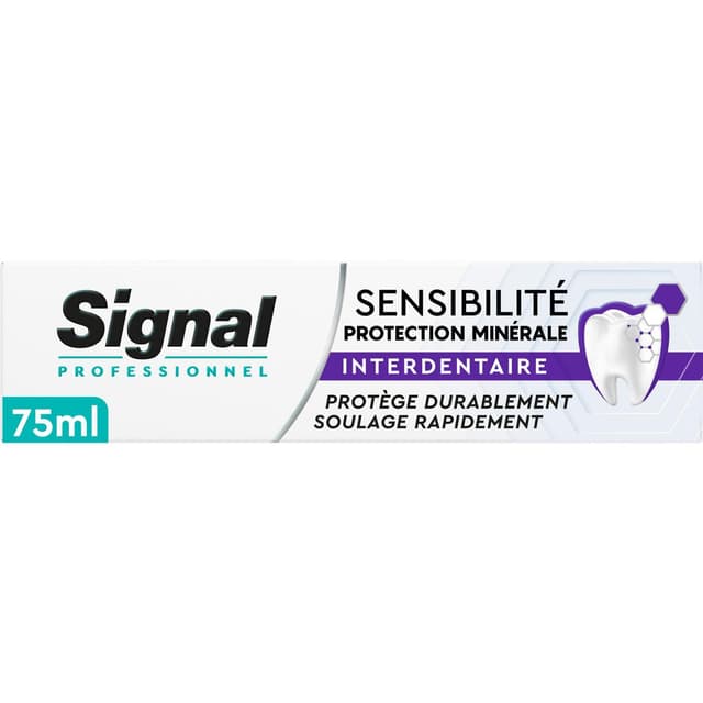 8720181503771 - Signal - Dentifrice Sensibilité Protection Minérale Interdentaire