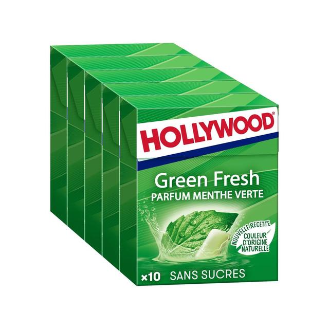 8723400944171 - Hollywood - Chewing gum Greenfresh Menthe Fraiche