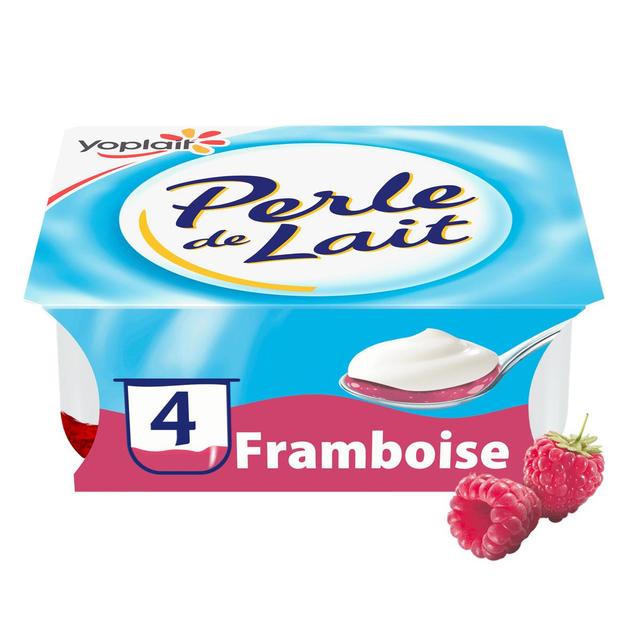 3329770065871 - Perle de lait - Yaourt sur lit de Framboise
