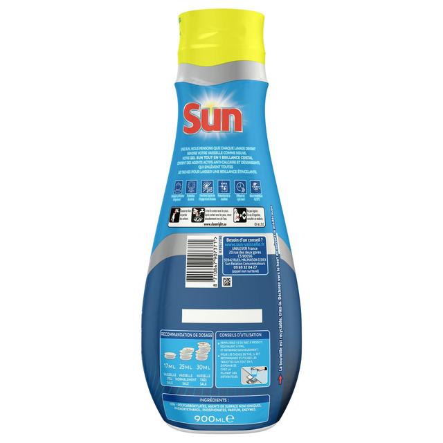 8710847907371 - Sun - Gel lave vaisselle tout en 1 pour 52 lavages
