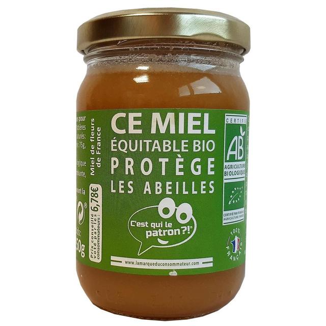 3540860048271 - C'est qui le Patron - Miel de fleurs de France bio