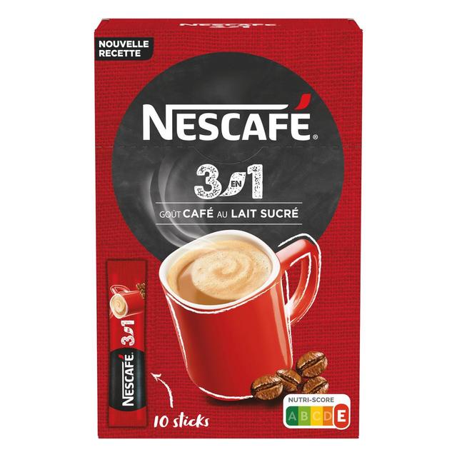 7613036900072 - Nescafé - Préparation instantanée sucrée pour boisson goût café au lait