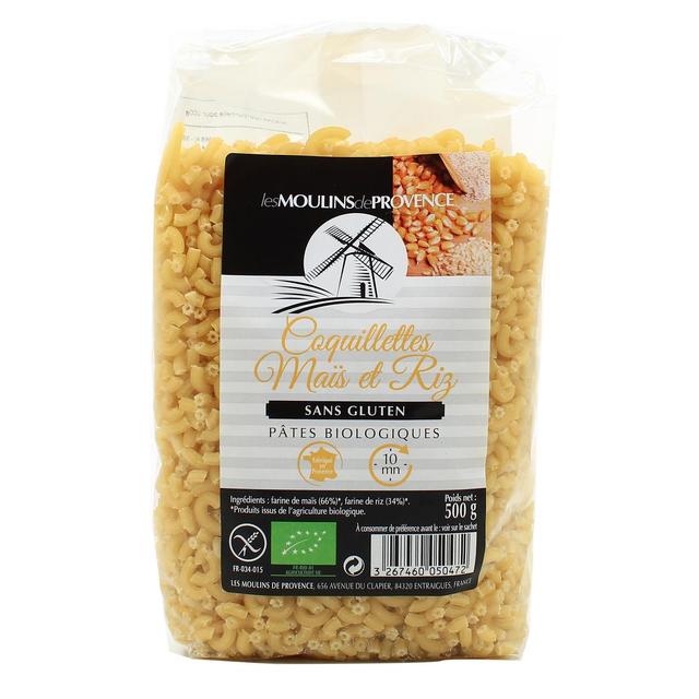 3267460050472 - Les Moulins De Provence - Coquillette maïs riz Bio sans gluten