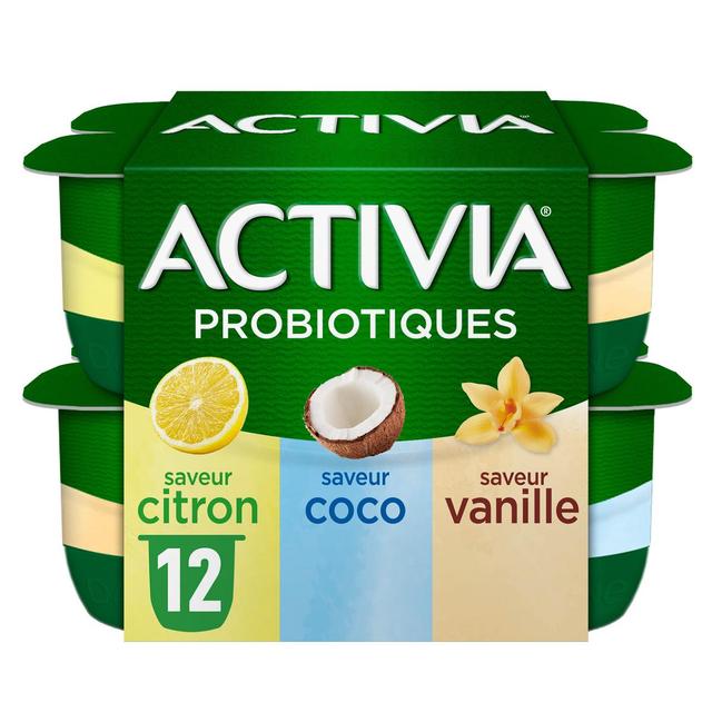 3033491350672 - Activia - Yaourt saveurs vanille citron coco bifidus