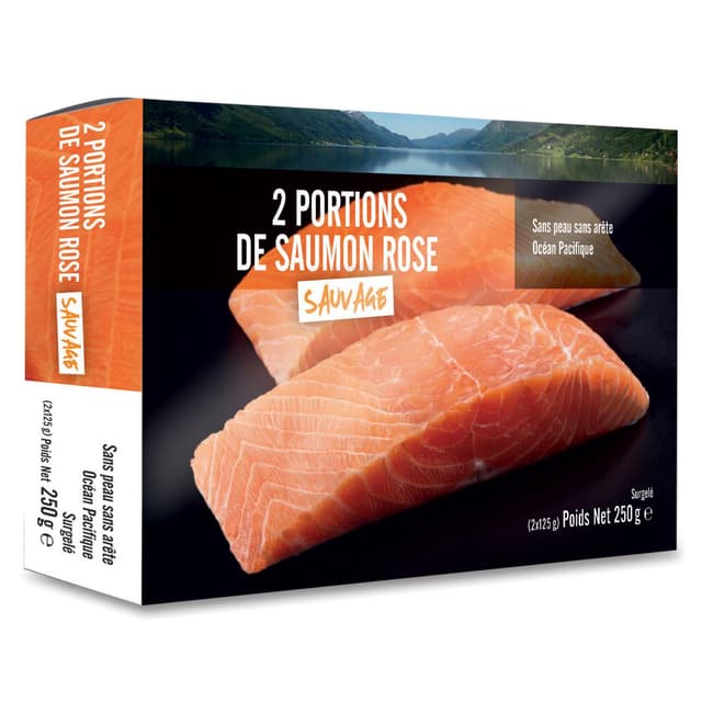 3760122710672 - - Saumon rose sauvage du Pacifique sans peau sans arête