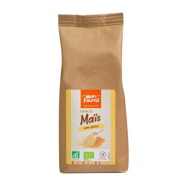 3760130560672 - Mon Fournil - Farine de maïs Bio sans gluten
