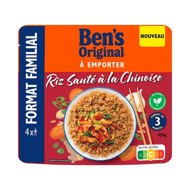 4002359040672 - Ben's Original - Riz Sauté à la Chinoise Express Micro-ondes