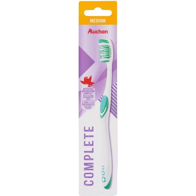 3245678670972 - Auchan - Brosse à dents medium complete
