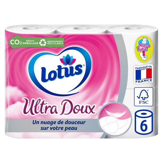 3133200054072 - Lotus - Papier toilette Aquatube Ultra-Doux