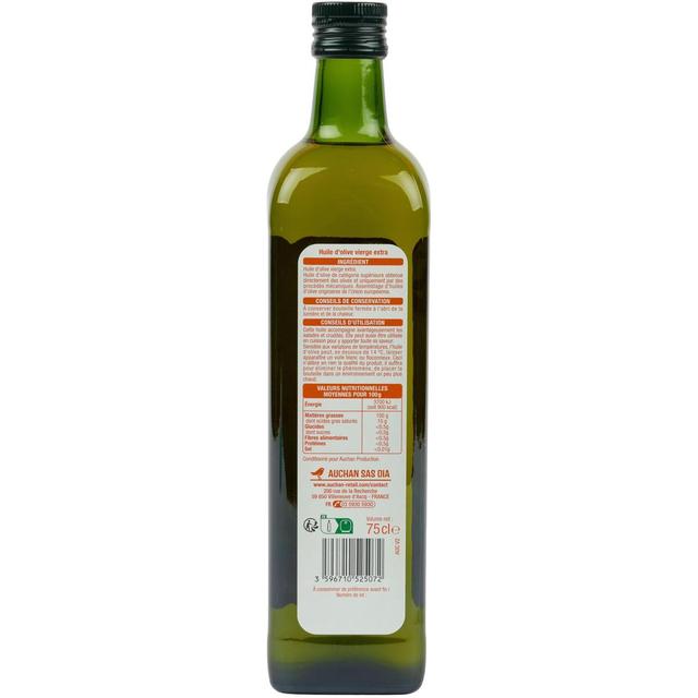 3596710525072 - Auchan - Huile d'Olive Vierge Extra Douce