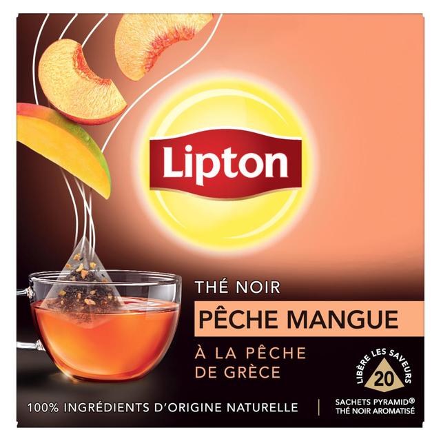 5063270105672 - Lipton - Thé Noir Mangue