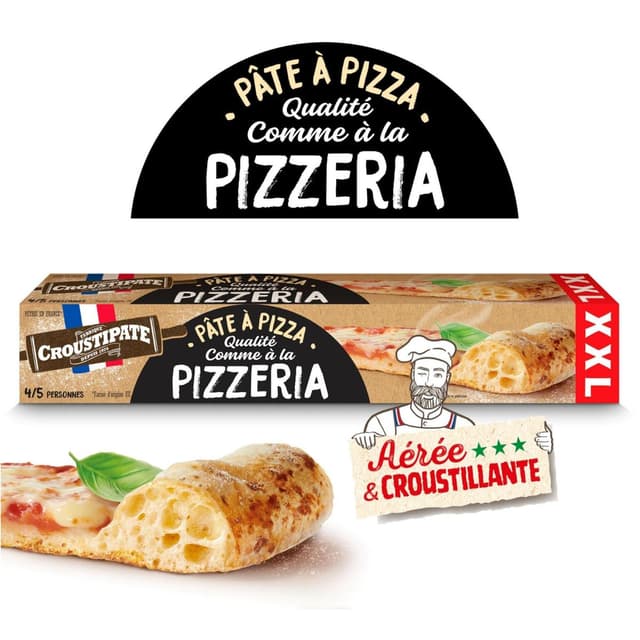 3392590205772 - Croustipate - Pâte à pizza Qualité Pizzeria XXL