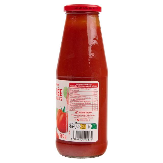3596710545872 - Auchan - Purée de tomates en bouteille