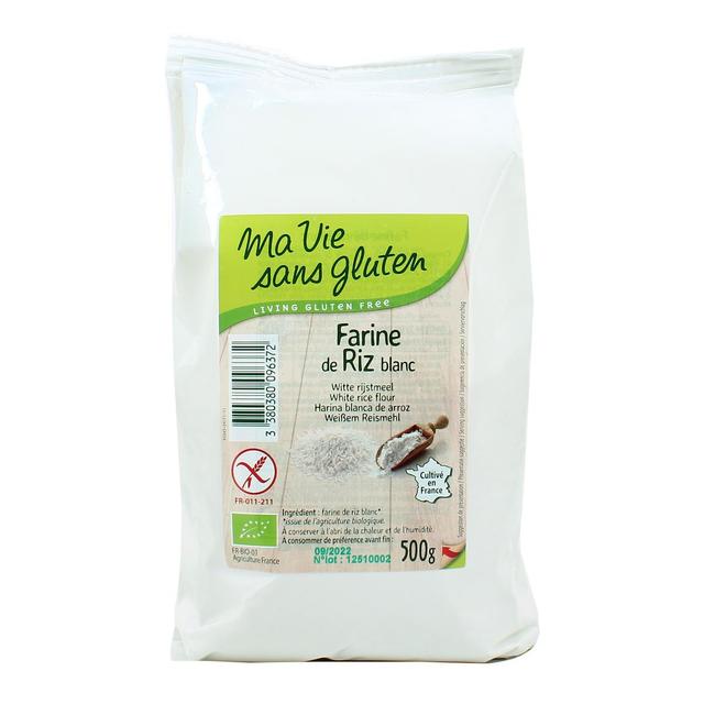 3380380096372 - Ma Vie Sans Gluten - Farine de riz blanc sans gluten bio