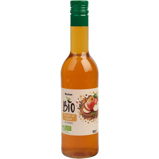 3596710308972 - Auchan BIO - Vinaigre de cidre Bio 5% d'Acidité