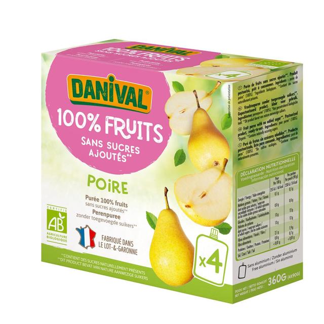 3431590009772 - Danival - Poki bio Purée de poire