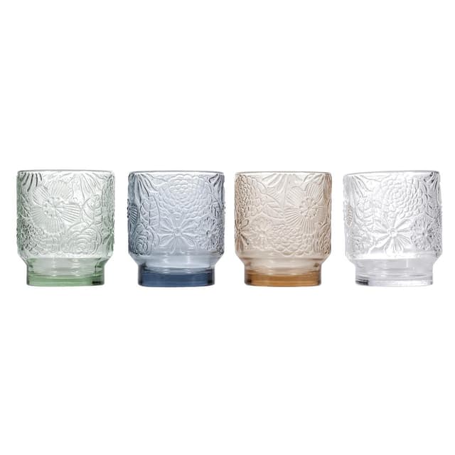 5410595779772 - Collection Flora - Verre 30cl vert clair Flora - set/4