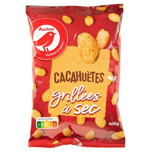 8435177059872 - Auchan - Cacahuètes grillées à sec
