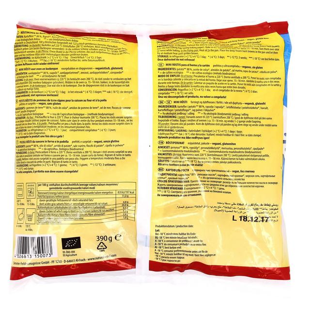 4026813150073 - Natural Cool - Mini Rösti bio Demeter