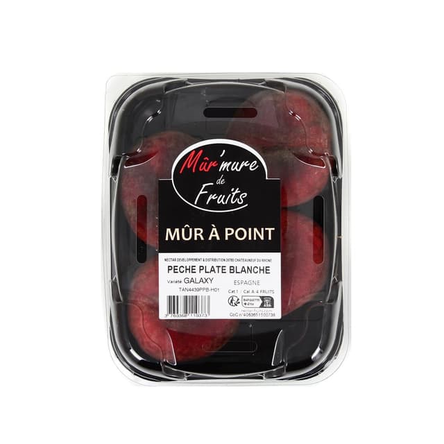 3760368110373 - Nectar Fruits - Pêche Plate Blanche mûr à point