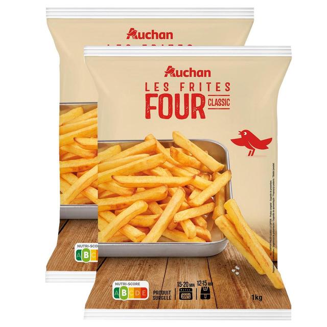 2050000411373 - Auchan - Frites au four classique