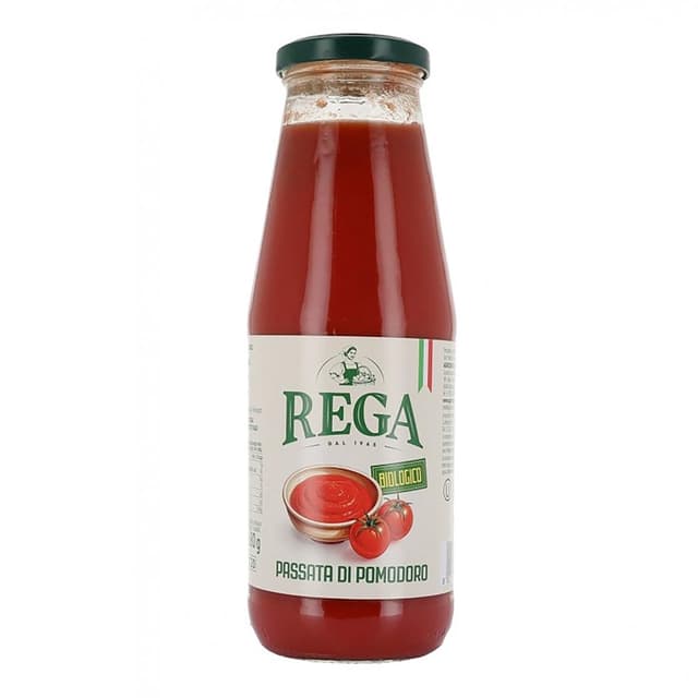 8003716003473 - Rega - Pulpe de tomate bio en bouteille