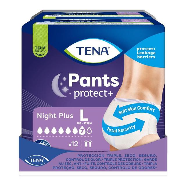 7322542223673 - Tena - Culottes Incontinence Pants Protect + Taille L nuit