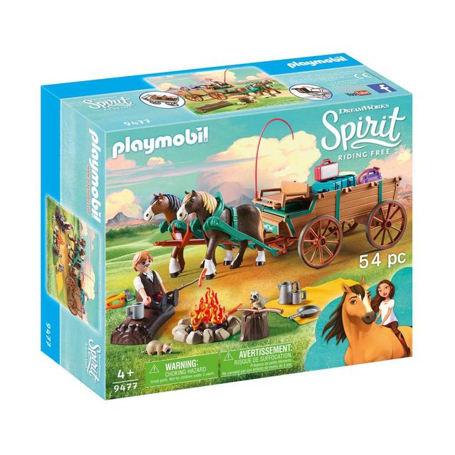 4008789094773 - PLAYMOBIL® Spirit - Jim et charrette