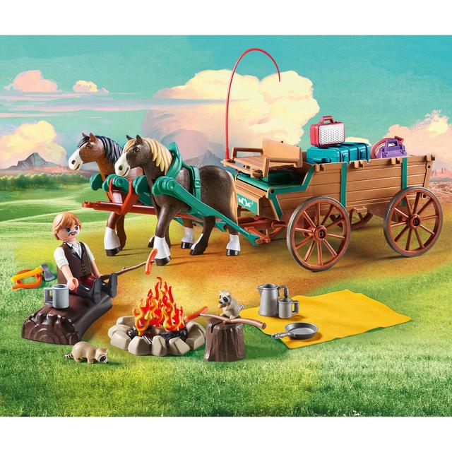 4008789094773 - PLAYMOBIL® Spirit - Jim et charrette