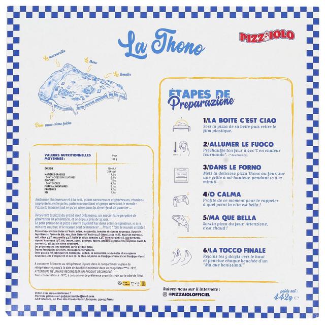 4002084345073 - PIZZAIOLO - Pizza Delamama Thono