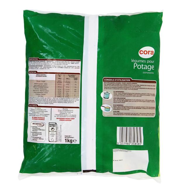 2050000269073 - Cora - Légumes pour potage- 7 légumes