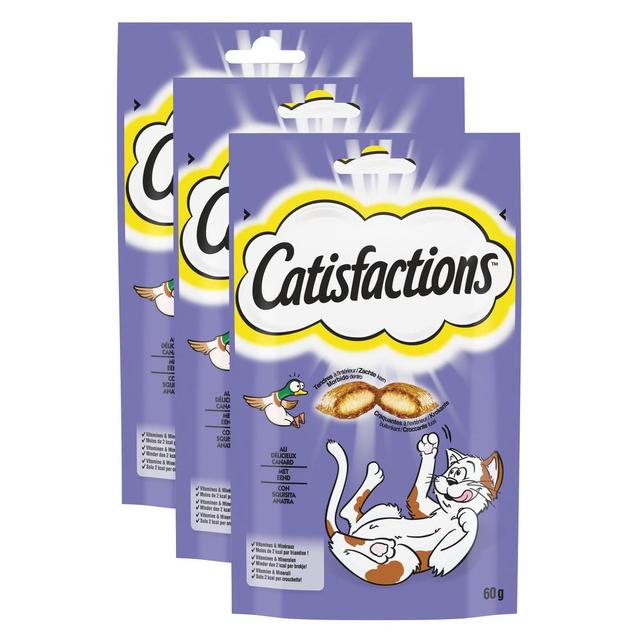 2050000399473 - Catisfactions - Friandises Canard pour chat et chaton