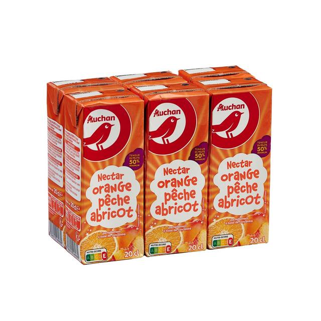 3596710469673 - Auchan - Nectar orange pêche abricot