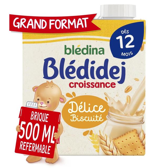 3041091979773 - Blédina - Blédi'dej - Céréales Lactées Délice Biscuité Dès 12 mois