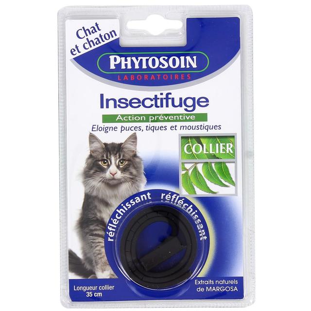 3332590950074 - Phytosoin - Collier insectifuge phosphorescent et élastique pour chats