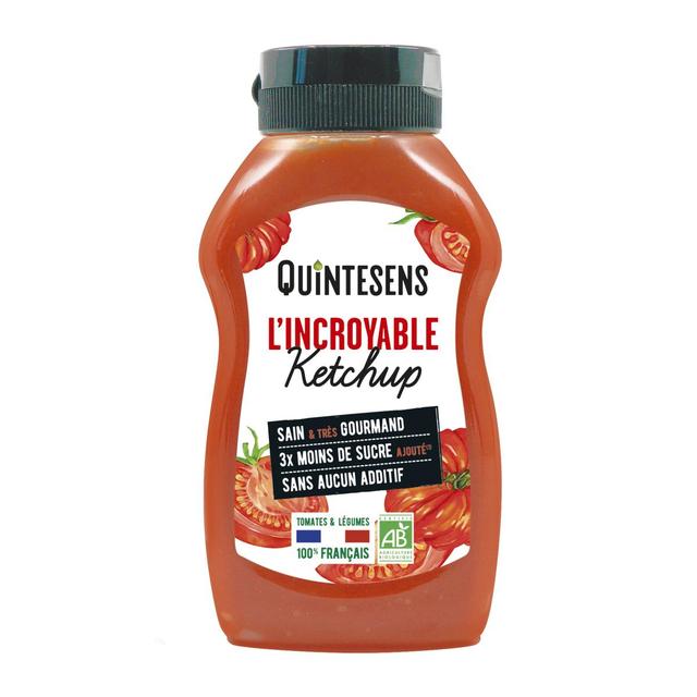 3700663000474 - Quintesens - L'incroyable Ketchup bio,100% santé