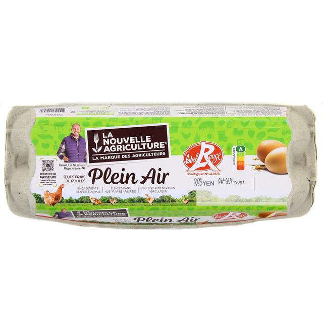 3760150110574 - La Nouvelle Agriculture - Oeufs plein air Label Rouge