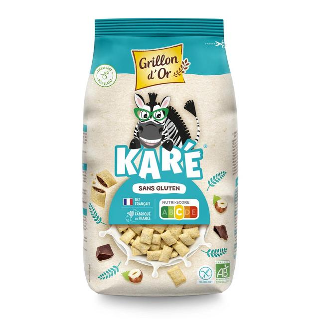 3421557501074 - Grillon Or - Céréales Ka'ré Fourré Chocolat sans gluten BIO