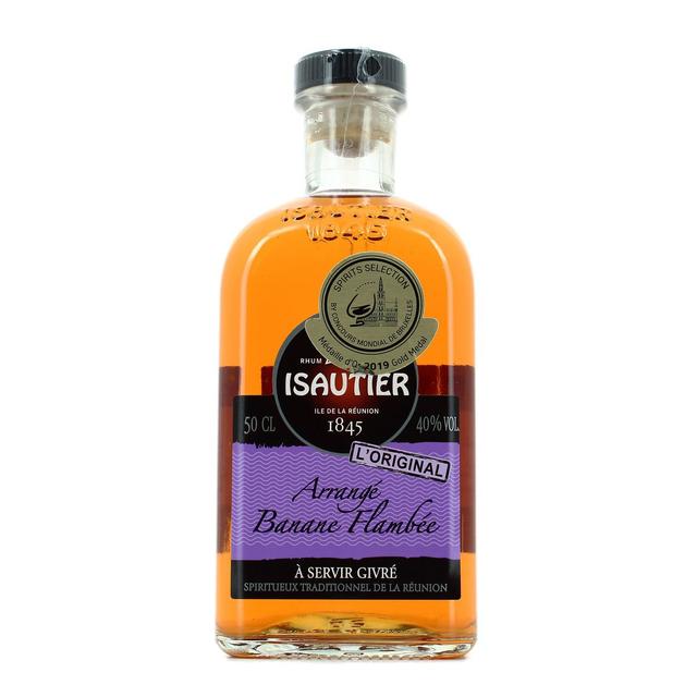 3283770211174 - Isautier - Rhum arrangé banane flambée 40°