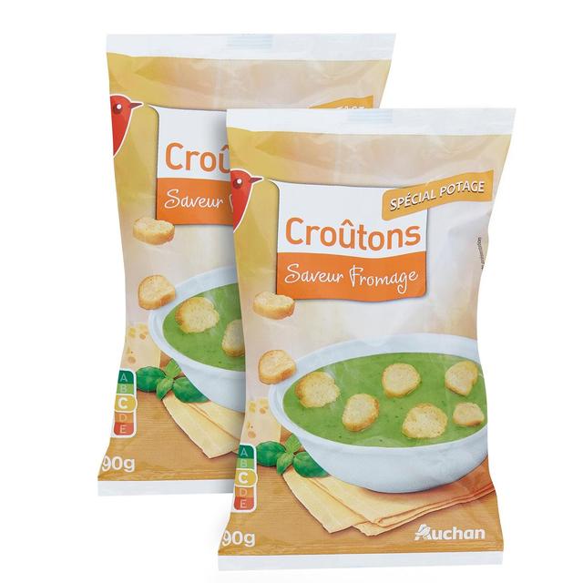 3596710511174 - Auchan - Croûtons saveur fromage