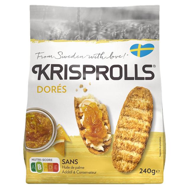 7311070032574 - Krisprolls - Petits Pains Suédois Dorés