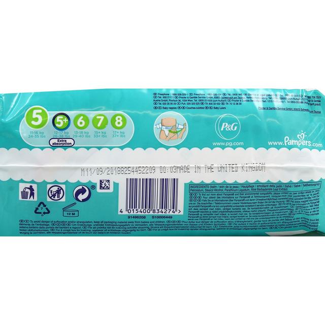 4015400834274 - Pampers Babydry - Couches T5 11/16kg - Format Géant junior
