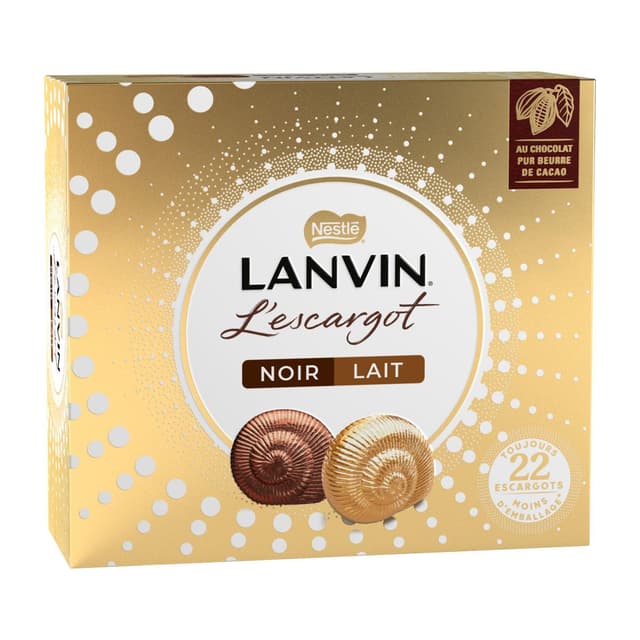 8445291094574 - Lanvin - Escargot au chocolat noir et lait