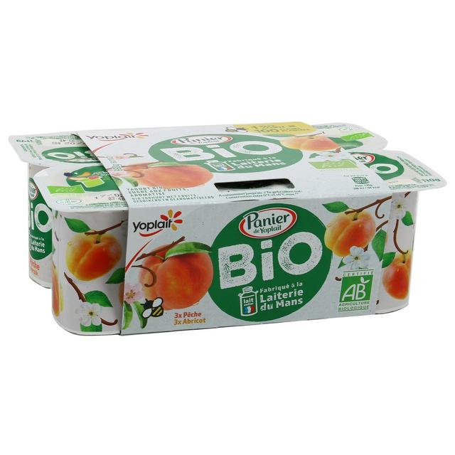 3329770065574 - Panier de Yoplait - Fruits jaunes bio