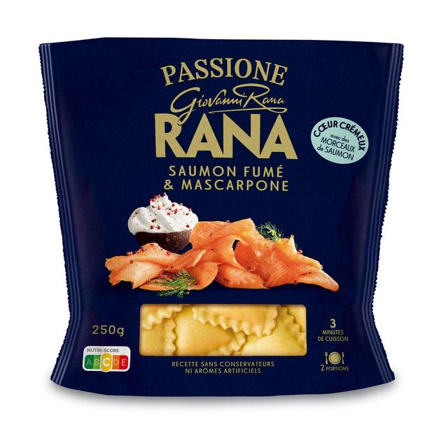 8001665725774 - Giovanni Rana - Raviolis Frais Saumon Fumé & Mascarpone