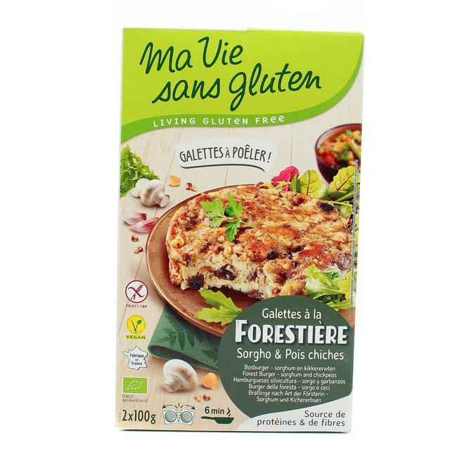 3380380057274 - Ma Vie Sans Gluten - Galettes Champignons & Pois Chiches, sans gluten, Bio