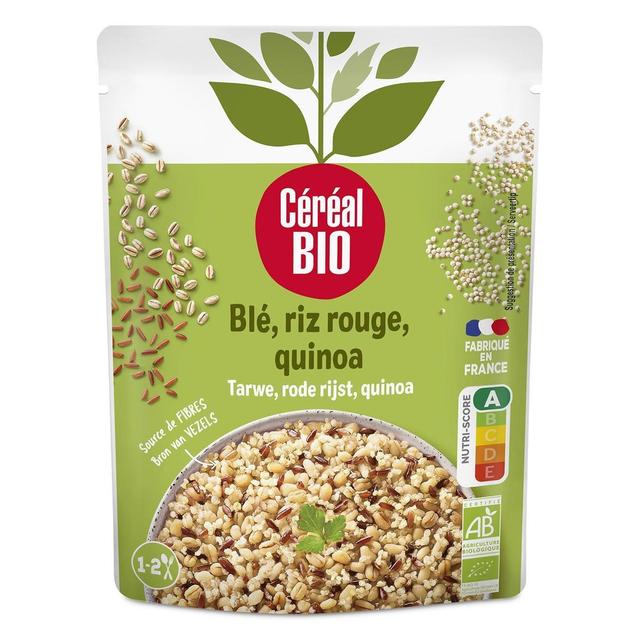 3175681157774 - Céréal Bio - Blé Riz rouge Quinoa au naturel Vegan Bio