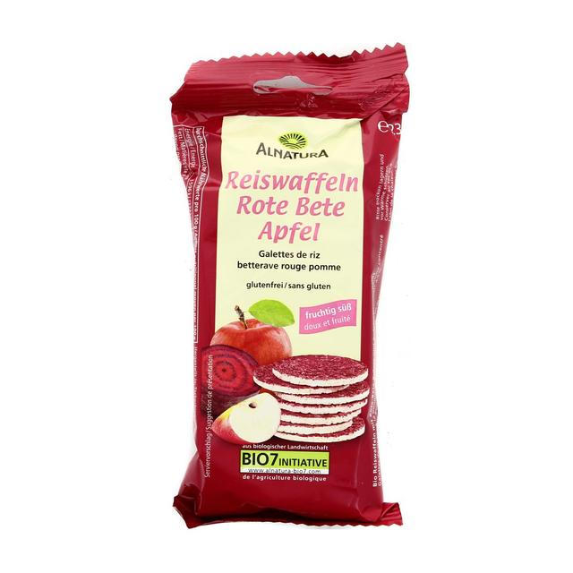4104420188174 - Alnatura - Galette de Riz Betterave Pomme Bio