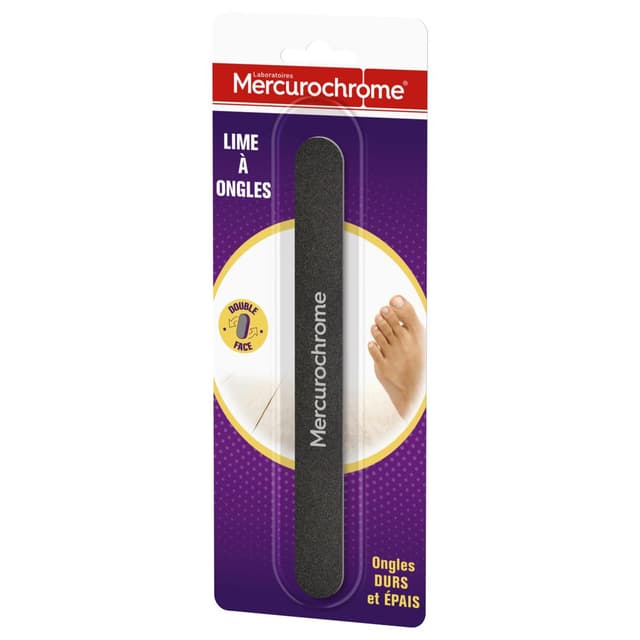 3160920508974 - Mercurochrome - Lime à ongles Double Face